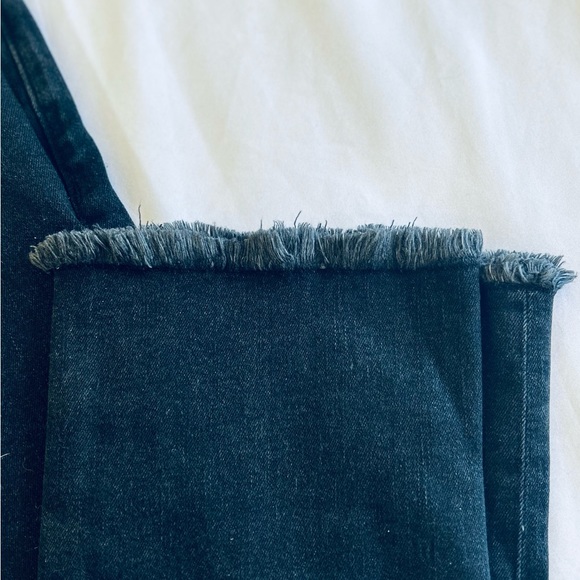 ANN TAYLOR LOFT High Waist Raw Hem Straight Crop 2/26 O-12 * - Picture 11 of 12